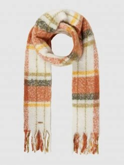 Barts Schal Mit Karomuster Modell 'Loriant' - Rostrot