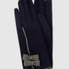 Eem-fashion Touchscreen-Handschuhe Aus Fleece - Marineblau