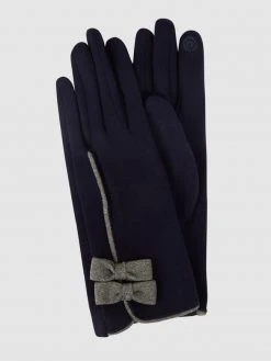 Eem-fashion Touchscreen-Handschuhe Aus Fleece - Marineblau