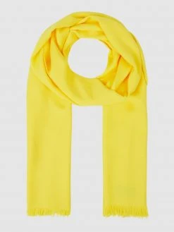 Fraas Schal Mit Viskose-Anteil - Gelb
