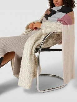 Christian Berg Woman Schal Mit Allover-Muster - Mittelbraun