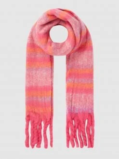 Kurt Beines Schal Mit Streifenmuster - Pink