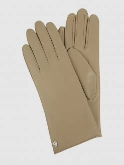 Roeckl Handschuhe Aus Leder - Beige
