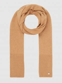 Esprit Schal Mit Rippenstruktur - Camel