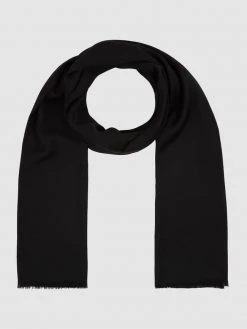 Fraas Schal Mit Viskose-Anteil - Schwarz