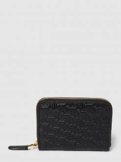 Lauren Ralph Lauren Portemonnaie Mit Allover-Muster - Schwarz