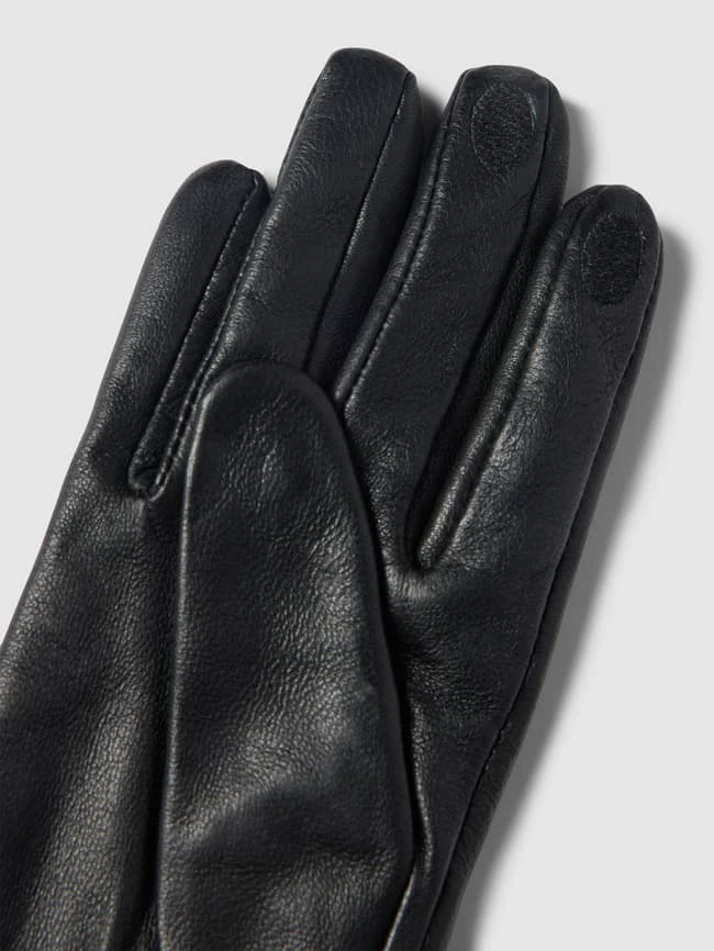 Esprit Touchscreen-Handschuhe Aus Leder Modell 'Nappa Glove' - Schwarz 3 Esprit Touchscreen-Handschuhe Aus Leder Modell 'Nappa Glove' - Schwarz – Bild 3