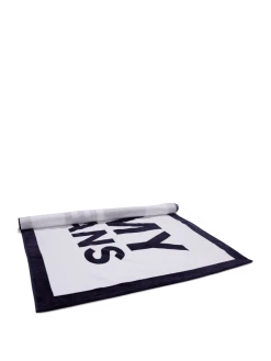 Tommy Hilfiger Strandtuch Mit Label-Print - Weiß