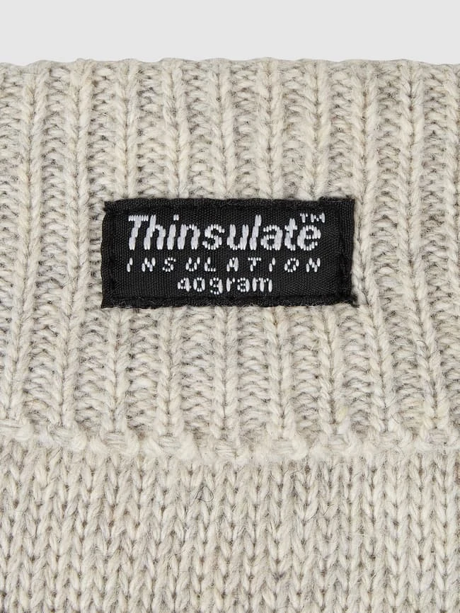 Eem-fashion Fäustlinge Aus Wolle - Mittelgrau 2 Eem-fashion Fäustlinge Aus Wolle - Mittelgrau – Bild 2