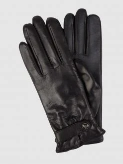 Roeckl Touchscreen-Handschuhe Aus Leder - Schwarz