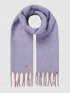 Barts Schal Mit Fransen Modell 'Fyone' - Lila