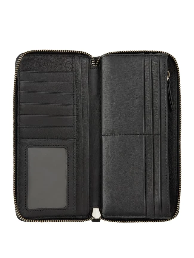 Liebeskind Berlin Portemonnaie Aus Leder - RFID-blocking - Schwarz 4 Liebeskind Berlin Portemonnaie Aus Leder - RFID-blocking - Schwarz – Bild 4